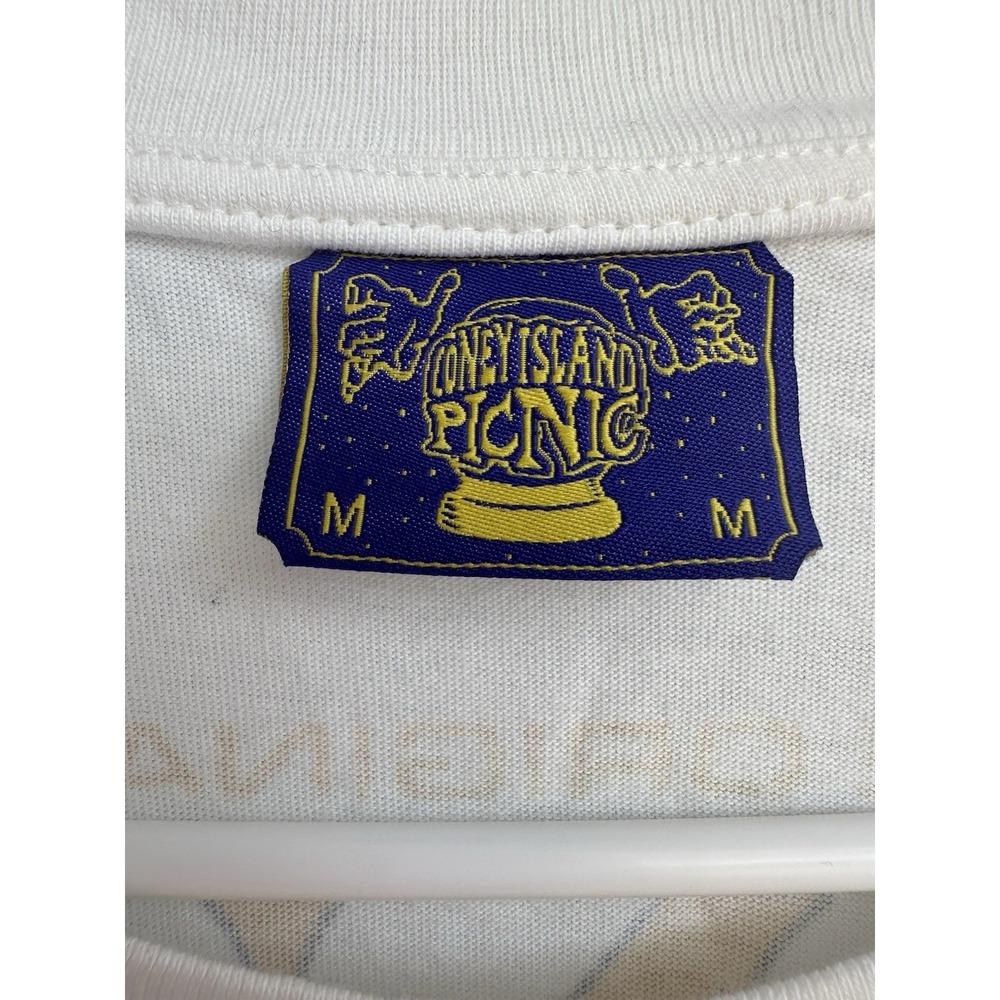 Coney Island Picnic Athletics Club Tennis Graphic Tee White Mens Medium‎ - Picture 5 of 7